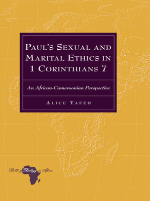 cover image of Pauls Sexual and Marital Ethics in 1 Corinthians 7